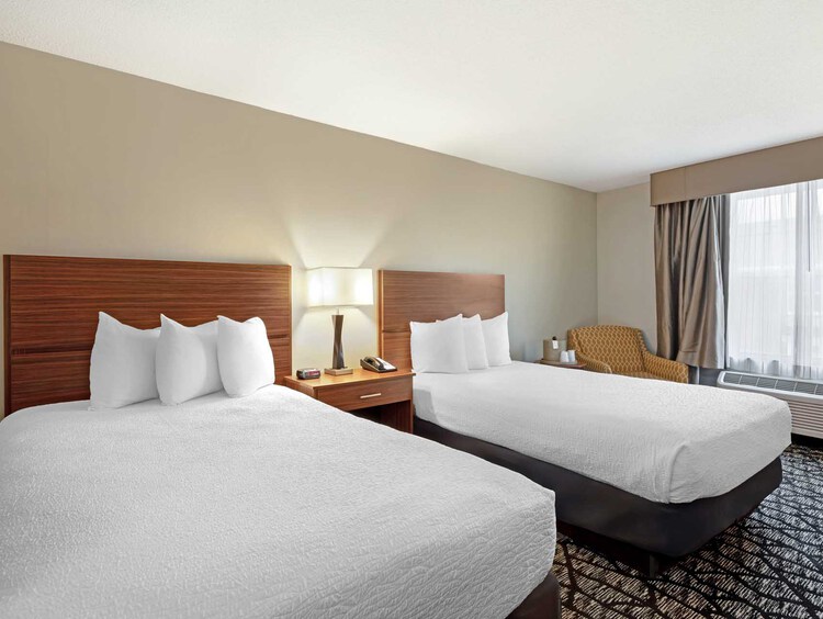 Two double beds