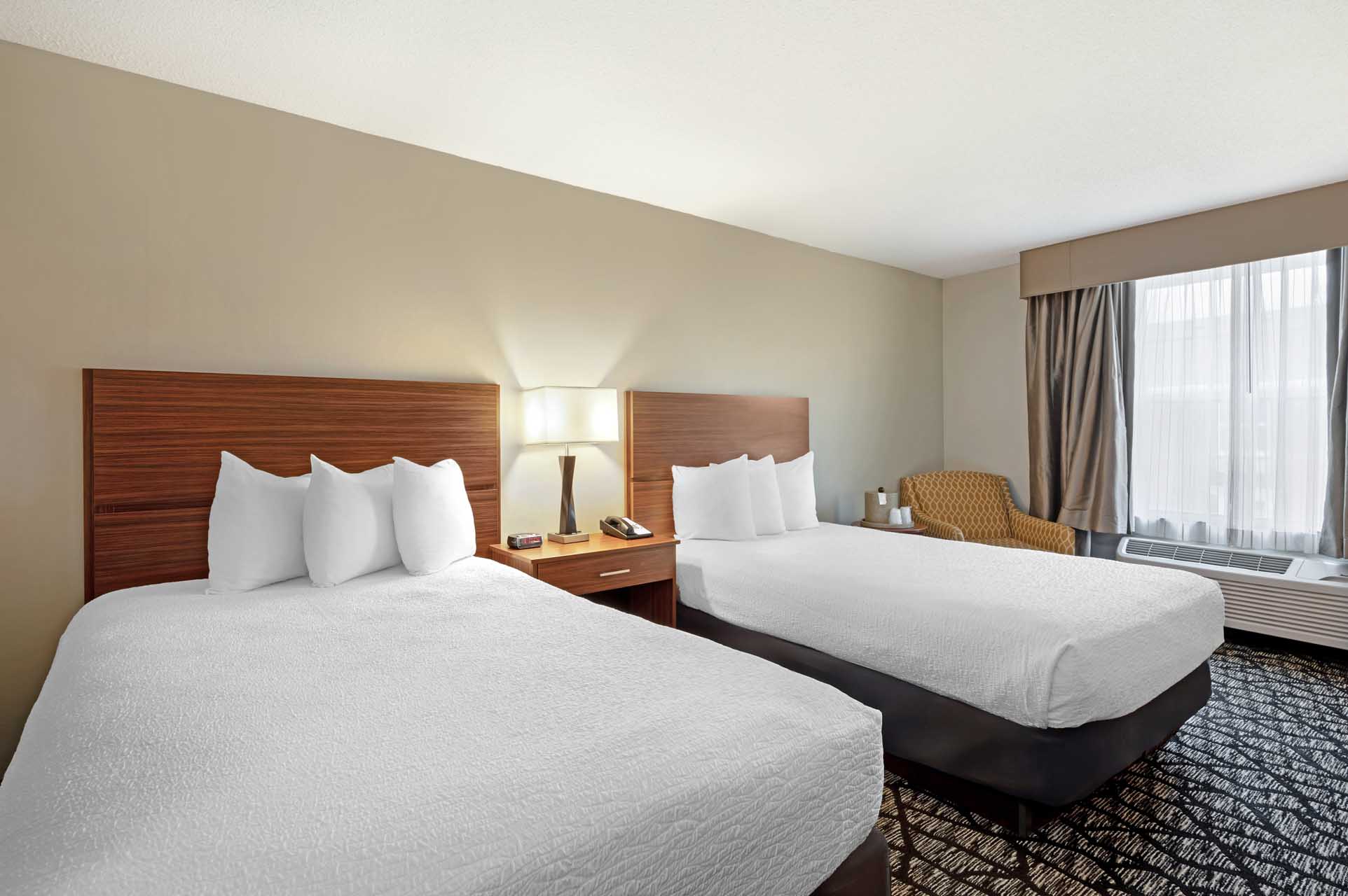 Double size two beds